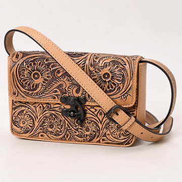 American Darling Crossbody Hand Tooled Genuine Leather Women Bag Western Handbag Purse | Bags
